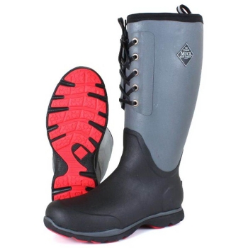 Сапоги MUCKBOOT Arctic Excursion Lace Tail цвет Черный / серый / красный