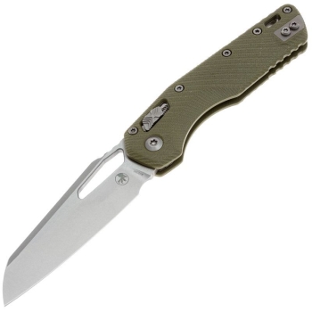 Нож складной полуавтоматический MICROTECH MSI Ram-Lok сталь M390MK рукоять Стеклотекстолит G10 цв. Зеленый в интернет магазине Rybaki.ru