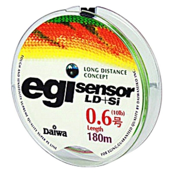 Плетенка DAIWA EGI Sensor LD + SI 120 м #0,6 в интернет магазине Rybaki.ru