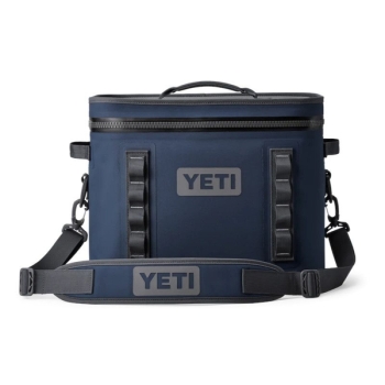 Сумка изотермическая YETI Hopper Flip 18 Soft Cooler New цвет Navy в интернет магазине Rybaki.ru