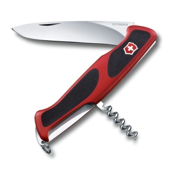 Нож VICTORINOX RangerGrip 52 130мм 5 функций цв. Красный / черный в интернет магазине Rybaki.ru