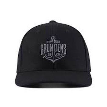 Кепка GRUNDENS Logo Anchor Wool Trucker цвет Black в интернет магазине Rybaki.ru