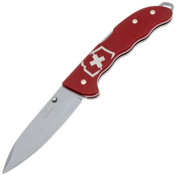 Нож складной полуавтоматический VICTORINOX Evoke Alox 0.9411.D20 Нержавеющая сталь рукоять Алюминий цв. Красный в интернет магазине Rybaki.ru