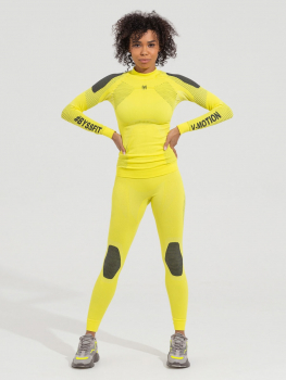 Комплект термобелья V-MOTION Alpinesports женский цвет Желтый неоновый