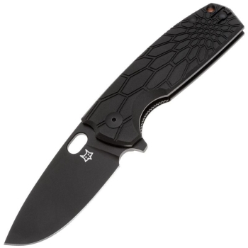 Нож складной полуавтоматический FOX KNIVES Core Vox сталь N690Co рукоять Термопластик FRN цв. Черный в интернет магазине Rybaki.ru
