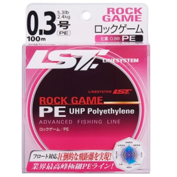 Плетенка LINE SYSTEM Rock Game PE цв. розовый 100 м #0.3 в интернет магазине Rybaki.ru
