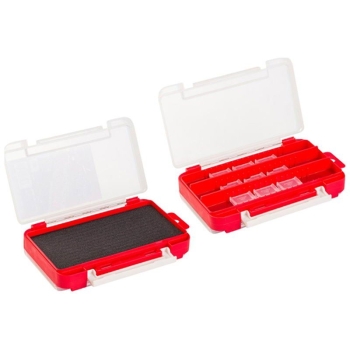 Коробка для приманок двухсторонняя MEIHO Rungun Case W1 цвет красный в интернет магазине Rybaki.ru
