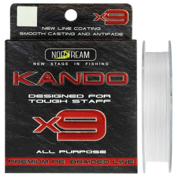 Плетенка NORSTREAM Kando 9X 150 м цв. White #2.0 в интернет магазине Rybaki.ru