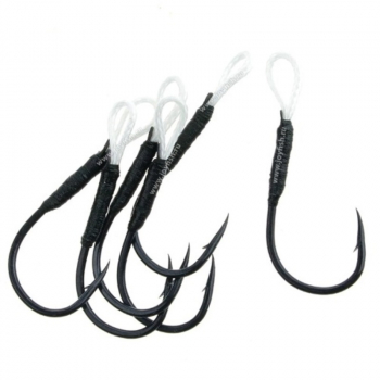 Крючок одинарный SMITH Assist Hook Vertical № 7G (5 шт.) для воблеров и блесен в интернет магазине Rybaki.ru