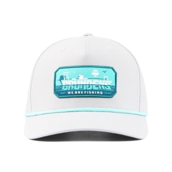 Кепка GRUNDENS Skiffscript Vented Hat цвет silver в интернет магазине Rybaki.ru