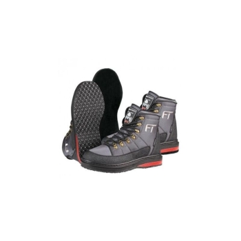 Ботинки забродные FINNTRAIL Runner войлочная подошва 5222 цвет темно-серый в интернет магазине Rybaki.ru