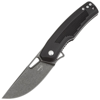 Нож складной полуавтоматический BOKER Nahal сталь D2 рукоять Алюминий цв. Черный в интернет магазине Rybaki.ru