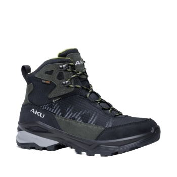 Ботинки треккинговые AKU Adapta Light GTX цвет Black / Green в интернет магазине Rybaki.ru