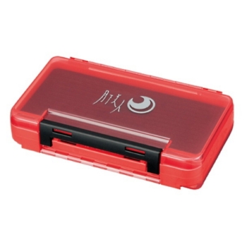 Коробка для джиг-головок DAIWA Gekkabijin Jighead Case W цвет красный/прозрачный/черный в интернет магазине Rybaki.ru