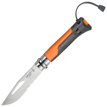 Нож складной OPINEL №8 VRI Outdoor Orange