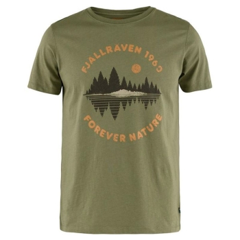 Футболка FJALLRAVEN Forest Mirror T-shirt M цвет Navy