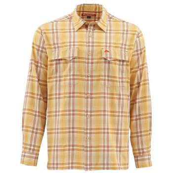 Рубашка SIMMS Legend Shirt цвет Bright Yellow Plaid