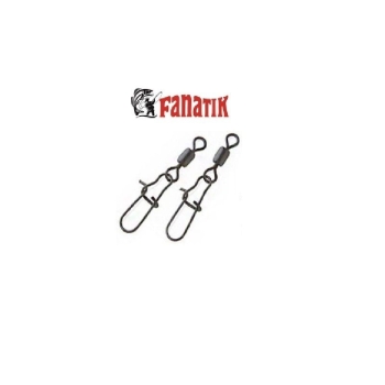 Застежка с вертлюгом FANATIK американка 1013 № 3 (5 шт.) в интернет магазине Rybaki.ru