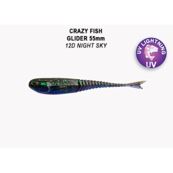 Слаг CRAZY FISH Glider 2,2