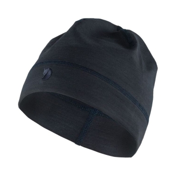 Шапка FJALLRAVEN Keb Fleece Hat цвет 555 Dark Navy в интернет магазине Rybaki.ru