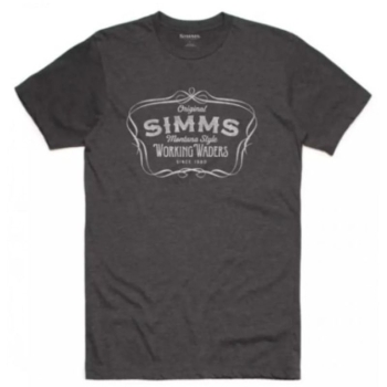 Футболка SIMMS Montana Style T-Shirt цвет Charcoal