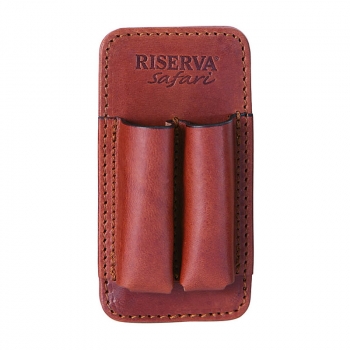 Подсумок RISERVA 2 патрона (300/375 клб) кожа
