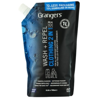 Набор по уходу за одеждой GRANGERS 2021-22 Wash + Repel Clothing 2 in 1 concentrated in 1 1000 мл