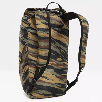 Рюкзак туристический THE NORTH FACE Flyweight Rolltop Packable Backpack 19,5 цвет Britsh Khaki Tiger Camo Print\ Black