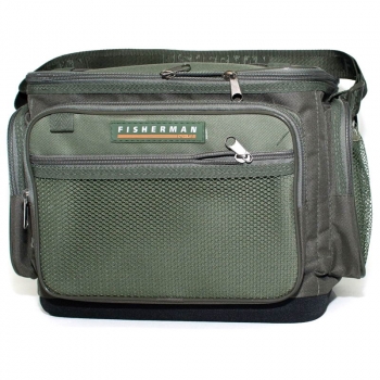 Комплект FISHERMAN Ф43б сумка с коробками (31 х 23 х 4 см) х 3 шт., (21,6 х 12 х 3,4 см) х 1 шт. в интернет магазине Rybaki.ru