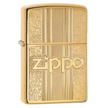 Зажигалка ZIPPO Classic с покрытием High Polish Brass в интернет магазине Rybaki.ru