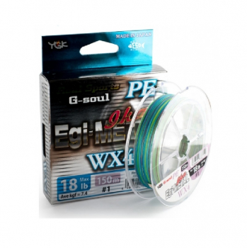 Плетенка YGK Real Sports G-Soul Egi Metal WX4 150 м цв. Многоцветный # 1,2 в интернет магазине Rybaki.ru