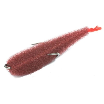 Поролоновая рыбка LEX Zander Fish 5,5 B (кирпичное тело / красный хвост) в интернет магазине Rybaki.ru