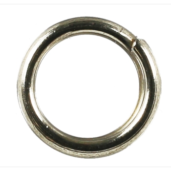 Кольцо заводное OWNER Split Ring Regular Nickel № 2 (20 шт.) в интернет магазине Rybaki.ru