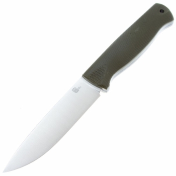 Нож OWL KNIFE Hoot сталь N690 рукоять G10 черно-оливковая в интернет магазине Rybaki.ru