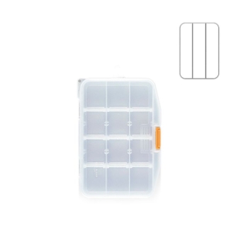 Коробка для мягких приманок MEIHO Worm Case F цвет прозрачный в интернет магазине Rybaki.ru