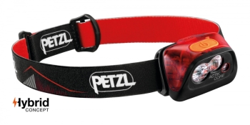 Фонарь налобный PETZL Actik Core GA цвет красный в интернет магазине Rybaki.ru