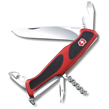 Нож VICTORINOX RangerGrip 68 130мм 11 функций цв. Красный / черный в интернет магазине Rybaki.ru