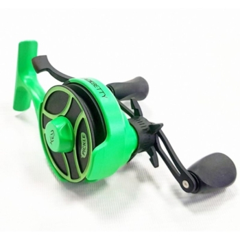 Катушка зимняя 13 FISHING Black Betty Free Fall Ghost Ice Reel 2.5:1 Radioactive Pickle - Left Hand в интернет магазине Rybaki.ru