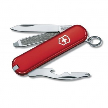 Нож VICTORINOX Rally 58мм 9 функций цв. красный (в подарочной уп.) в интернет магазине Rybaki.ru