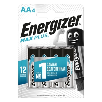 Батарейка ENERGIZER MAX Plus Alk AA BP4 (4 шт.)