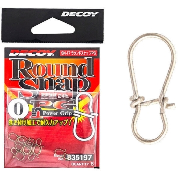 Застежка DECOY SN-17 Round Snap PG #0
