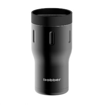 Термокружка BOBBER Tumbler 0,47 л (тепло 8 ч / холод 16 ч) цв. Black Coffee (чёрный) в интернет магазине Rybaki.ru