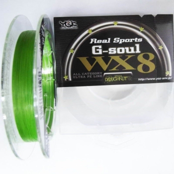 Плетенка YGK Real Sports G-Soul Wx8 150 м цв. Салатовый # 1,2 в интернет магазине Rybaki.ru