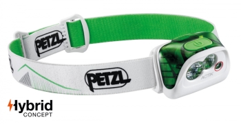Фонарь налобный PETZL Actik FA цвет зеленый в интернет магазине Rybaki.ru