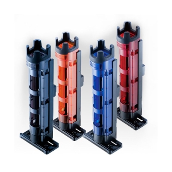 Стойка для удилища MEIHO Rod Stand BM-250 Light вн. д. 35 мм цв. красный / черный в интернет магазине Rybaki.ru