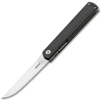 Нож складной BOKER Nori CF сталь VG-10, рукоять карбон в интернет магазине Rybaki.ru