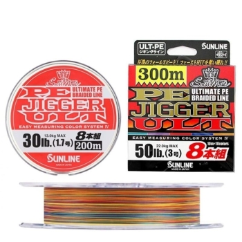 Плетенка SUNLINE SaltiMate PE Jigger ULT 8 Braid многоцветная 200 м #0.6 в интернет магазине Rybaki.ru