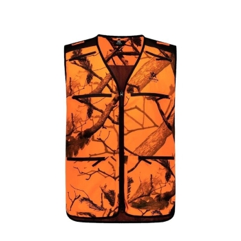 Жилет сигнальный ALASKA MS Elk Hunter Pro Vest цвет Blaze 3D в интернет магазине Rybaki.ru