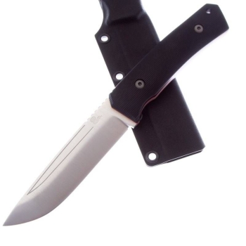 Нож OWL KNIFE Barn сталь CPM S90V рукоять Микарта черная в интернет магазине Rybaki.ru