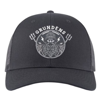 Кепка GRUNDENS Sentinel of the Seas Trucker цвет Black в интернет магазине Rybaki.ru